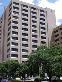 Edificio Robert Lee Moore Hall en la Universidad de Texas (Austin)